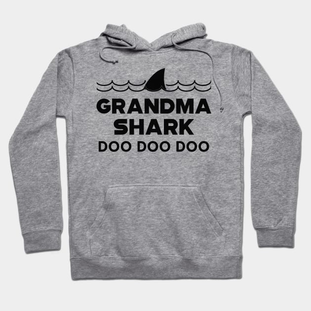 Grandma Shark doo doo doo Hoodie by KC Happy Shop